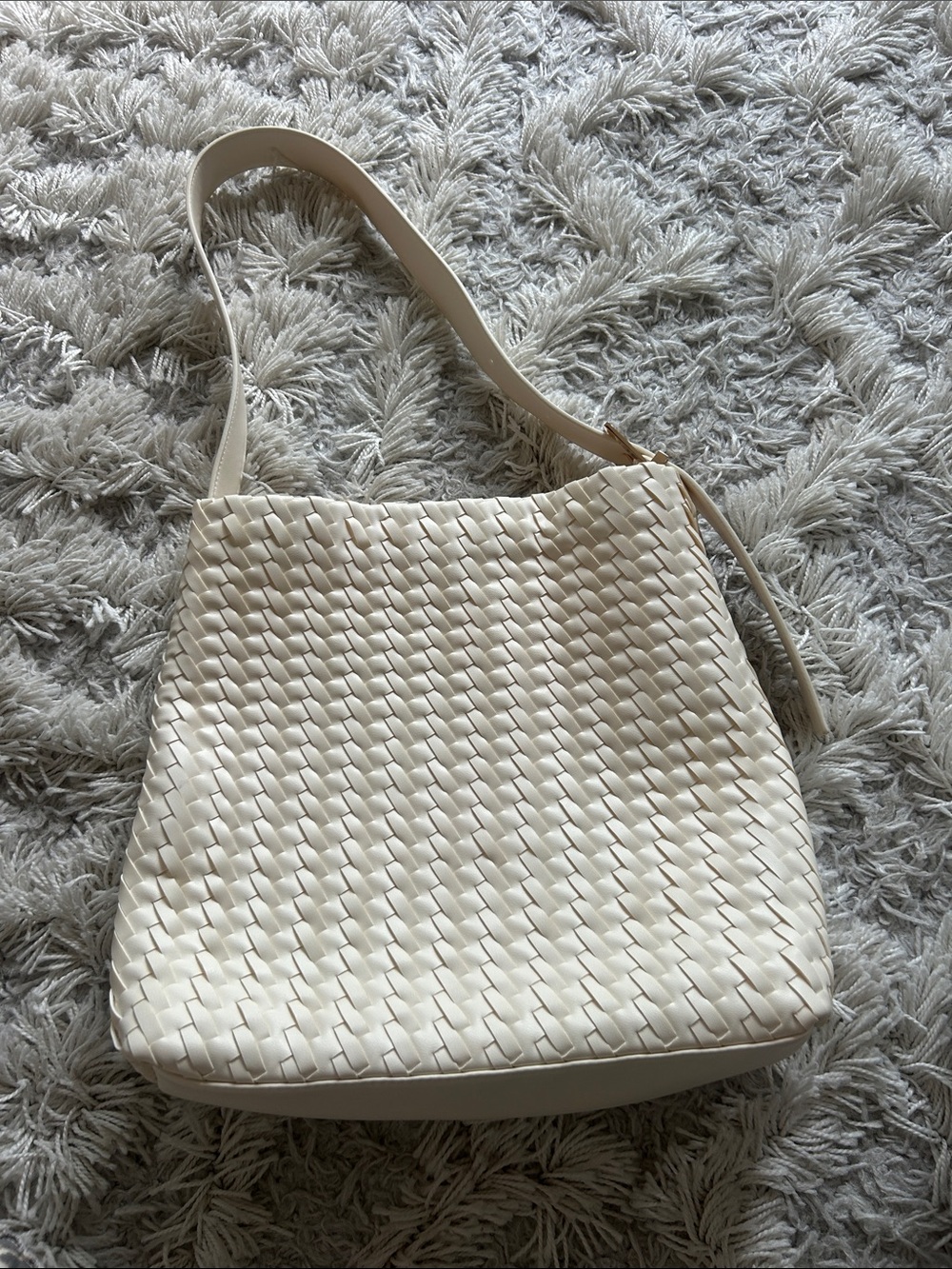 a new day Woven Shoulder Tote
